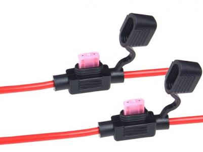 Miniature Blade Fuse Holder With Cable